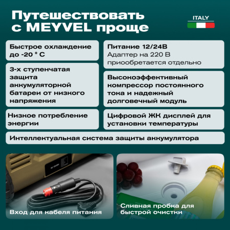 Автохолодильник Meyvel AF-U75-travel